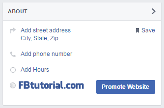 About your Local Business Page on Facebook